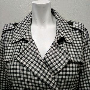 14 And Union Hountooth Dresscoat